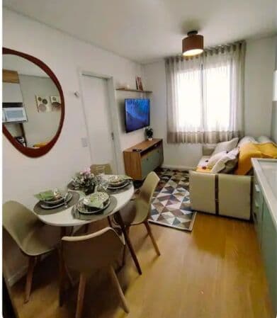 Studio Completo 1 Quarto à Venda no Centro de Curitiba – Mobiliado, Decorado e Pronto para Morar ou Investir (25m²) Edifício New Faivre