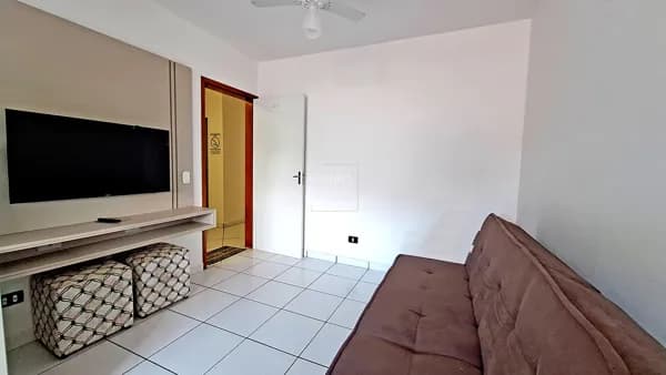 Apartamento Centro de Ubatuba 2 dorms, 1 vaga de garagem