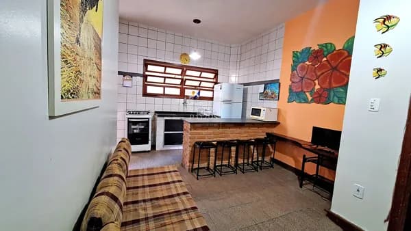 Apartamento a venda Praia Grande Ubatuba 1 quarto Térreo com Quintal