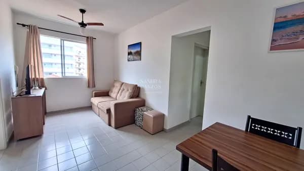 Apartamento à venda Tenório Ubatuba 2 dorms (1 suíte), sacada e vaga