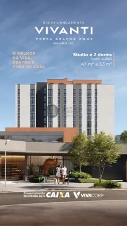 Apartamento em Palhoça - Pedra Branca