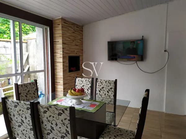 Casa a venda em Condomínio fechado de 02 dormitórios com vaga de garagem coberta no bairro Bela Vista em Palhoça-SC