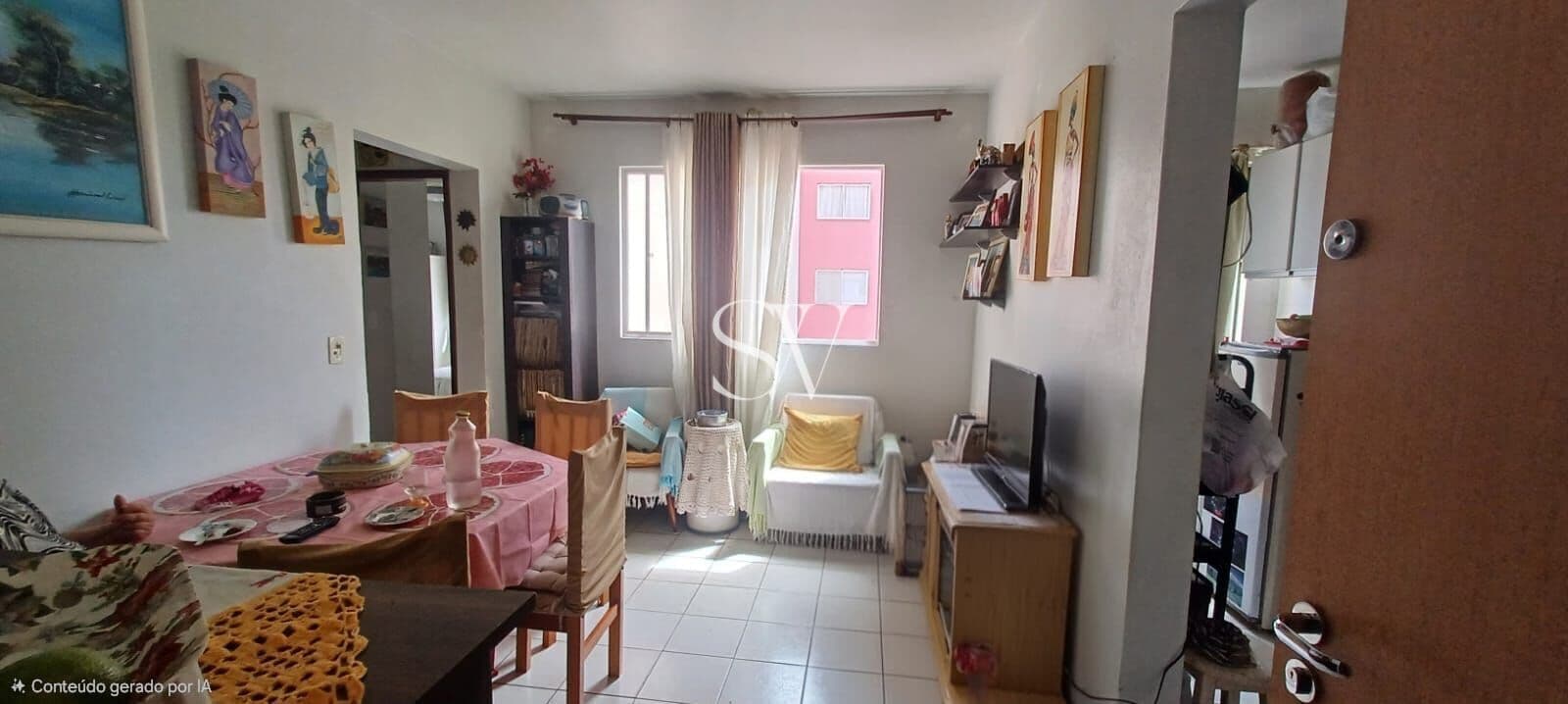 Apartamento a venda com 2 Dormitórios em Barreiros, São José-SC