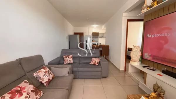 Apartamento a venda de 02 Dormitórios com toda mobília planejada e Sacada com Churrasqueira no bairro Bom Viver em Biguaçu-SC