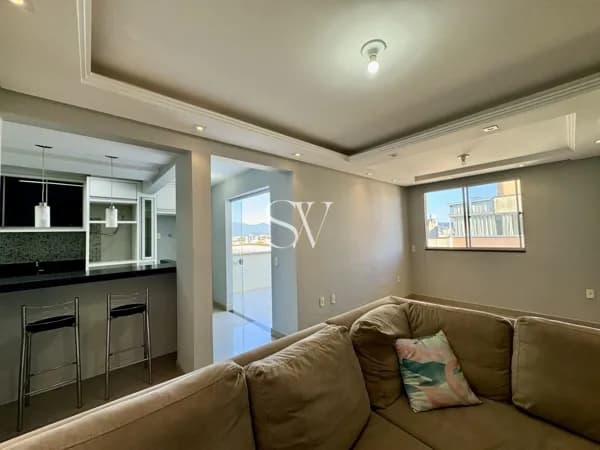 Apartamento Cobertura com 2 Dormitórios na Ponte de Imaruim/Palhoça, SC