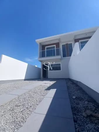 Casa Sobrado a venda com 02 Suítes e Churrasqueira no bairro Bela Vista em Palhoça-SC