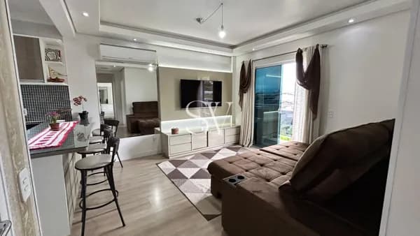 Apartamento Padrão com 02 Dormitórios sendo 01 Suíte em Serraria/ São José, SC