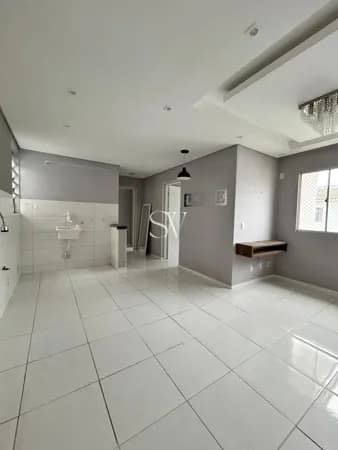 Apartamento à venda de 02 Dormitórios com rebaixamento em gesso na Guarda do Cubatão - Palhoça -SC