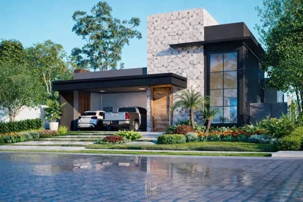 Casa Alto Padrão em Alphaville Jacuhy | 4 Quartos | Piscina | 511m² de Terreno | Em Construção