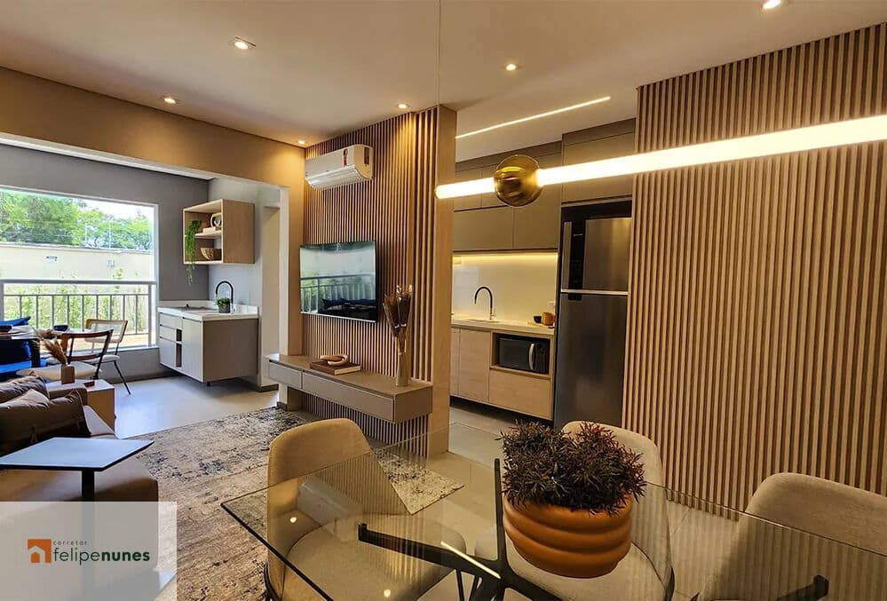 Apartamento "com sol da manhã e planejados" à venda