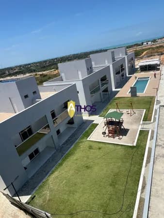Apartamento térreo em Jacumã-PB