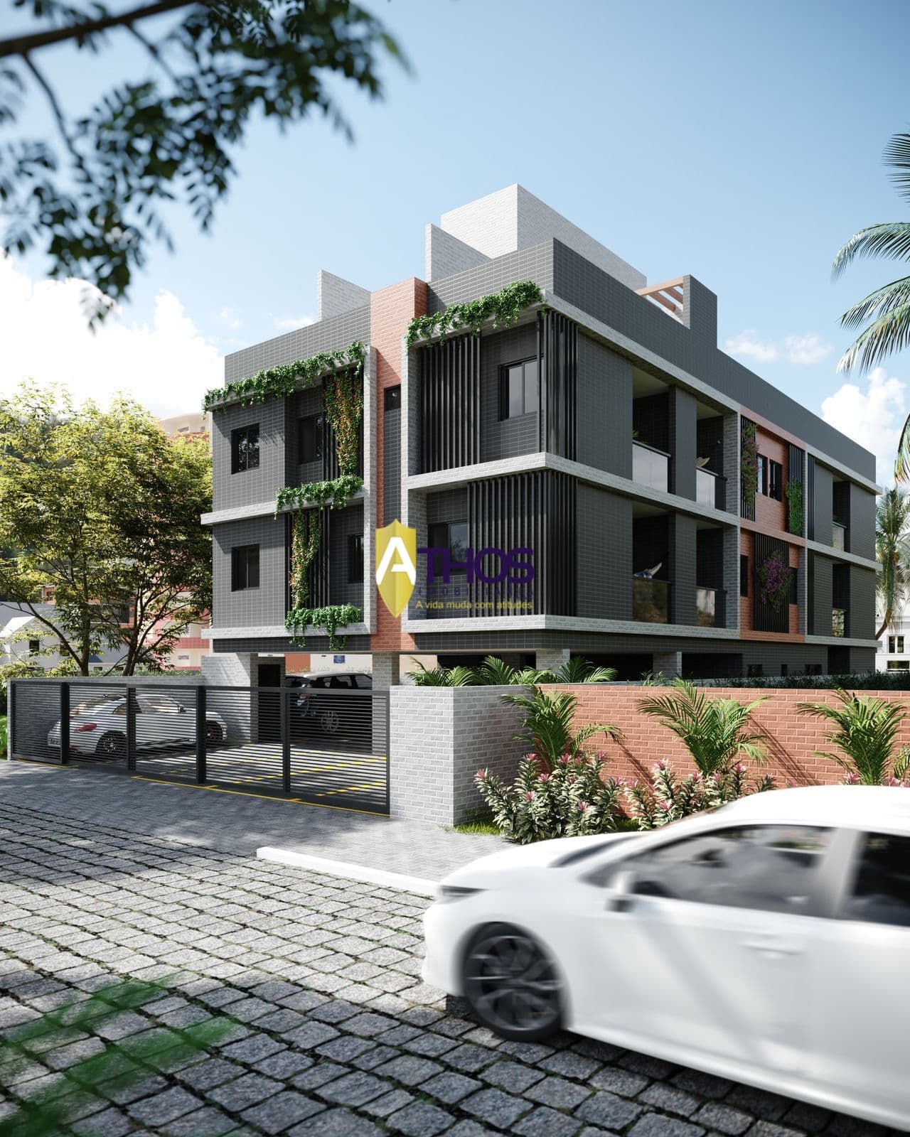 Apartamento Com área externa em Altiplano Cabo Branco, João Pessoa/PB