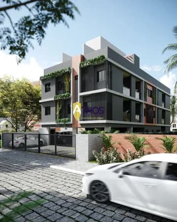 Apartamento Com área externa em Altiplano Cabo Branco, João Pessoa/PB