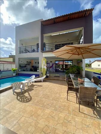 Casa em Condomínio em Centro, Lucena/PB de 7 Quartos