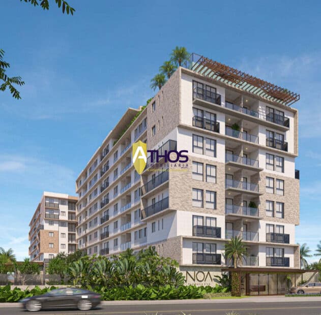 Apartamento em Ponta de Campina, Cabedelo/PB 2 Quartos com área de lazer completa