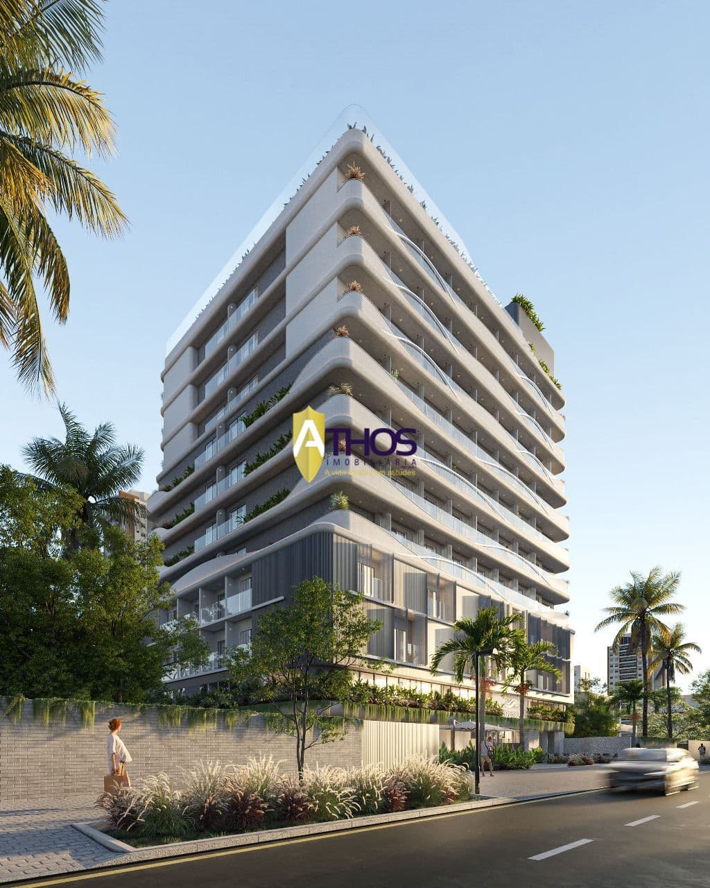 Apartamento Com área externa em Cabo Branco, João Pessoa/PB
