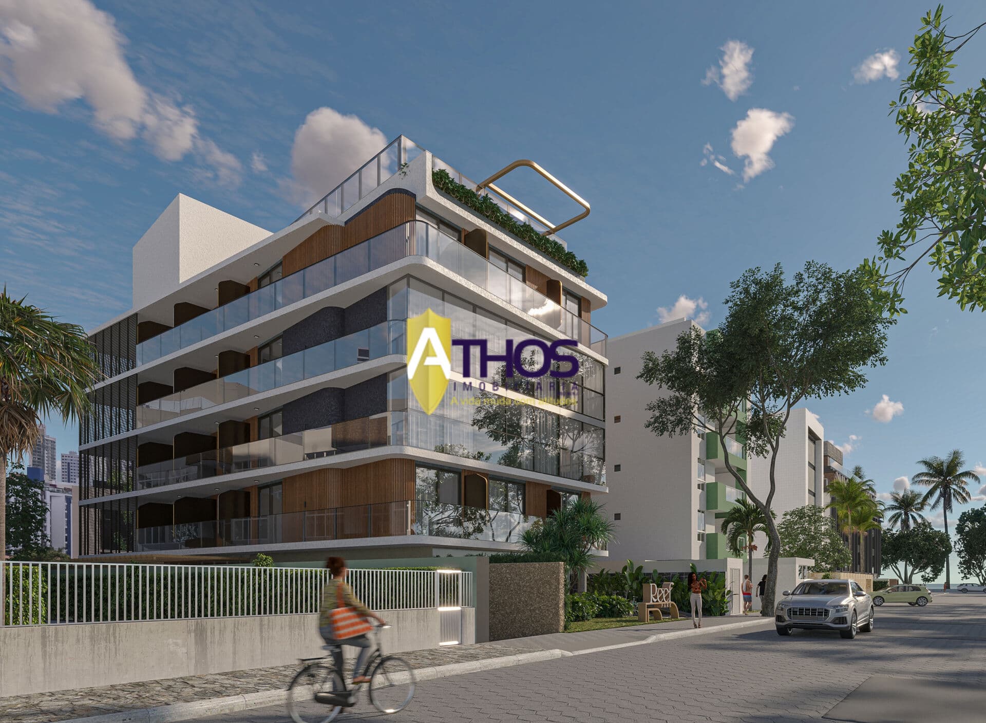 Apartamento Studio em Cabo Branco, João Pessoa/PB