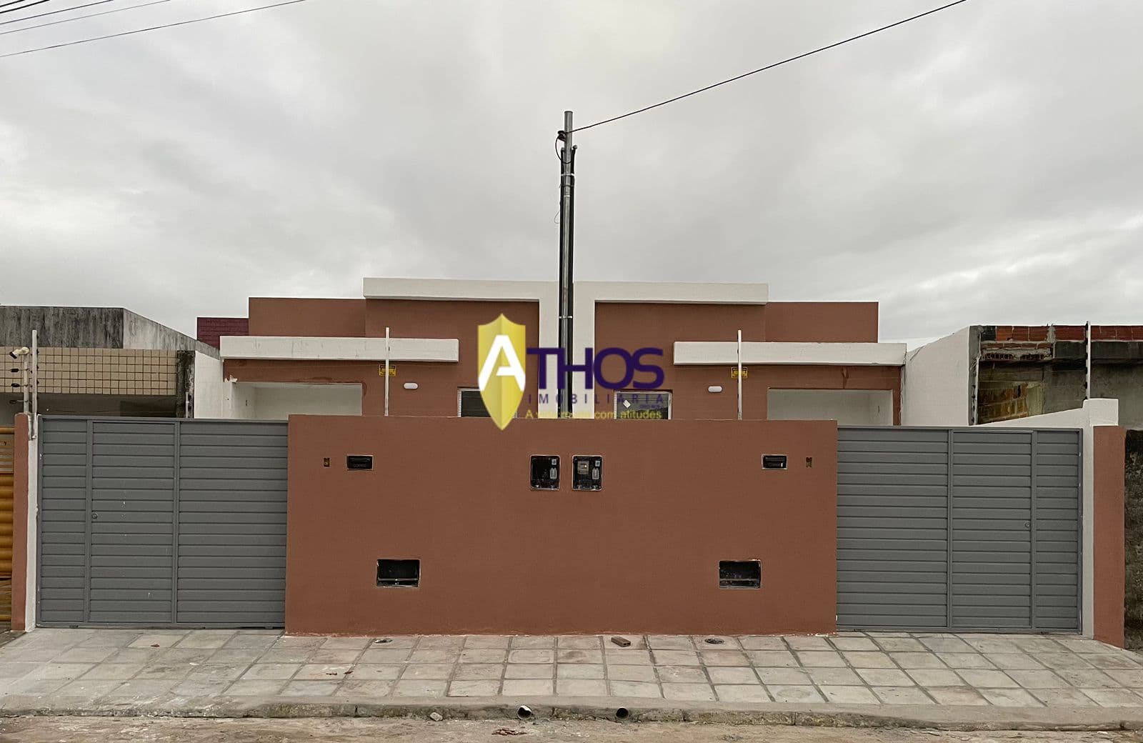Casa Geminada em Gramame, João Pessoa/PB de 2 Quartos