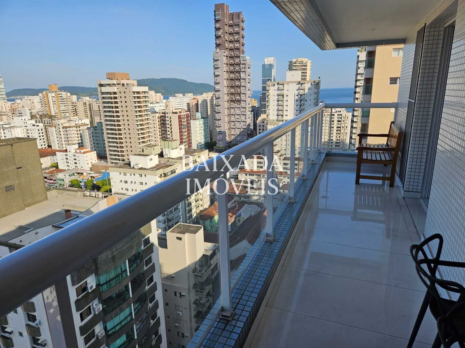 Apartamento em Pompéia, Santos/SP 114m 3 quartos lazer completo