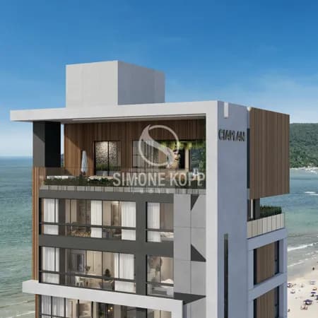 Apartamento Alto Padrão andar alto quadra mar em balneário camboriú