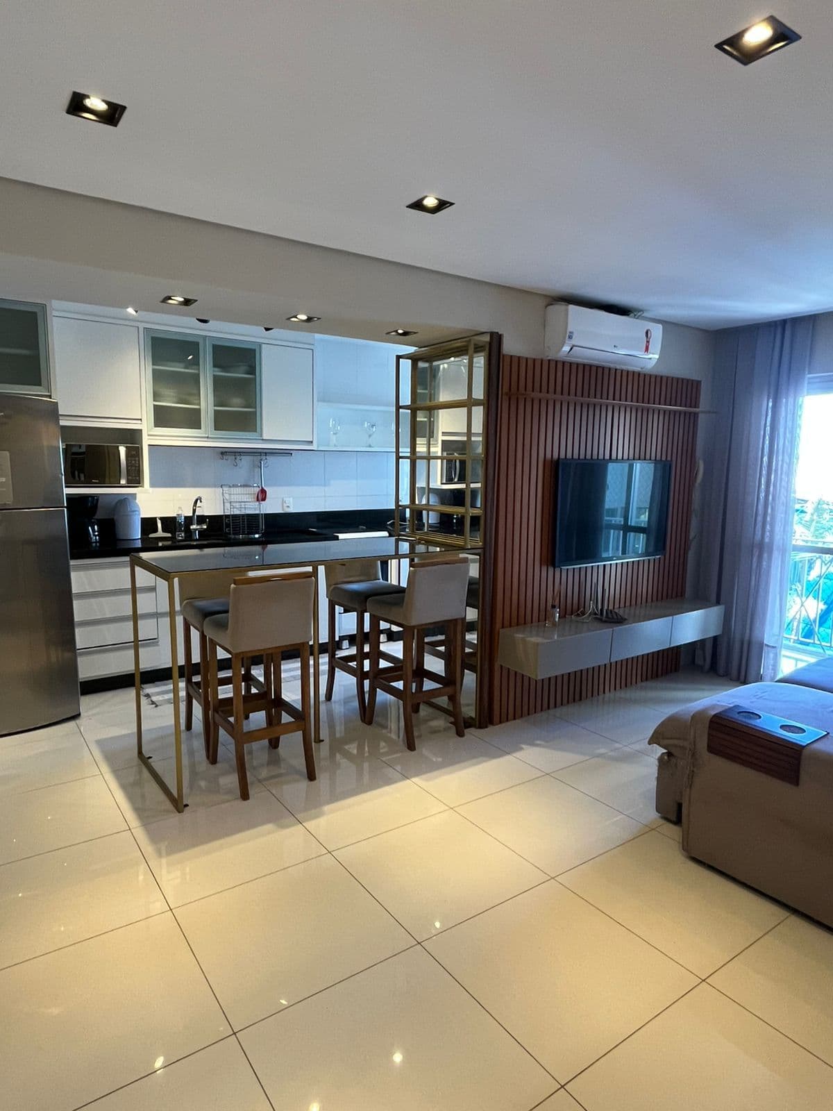 Apartamento Quadra Mar na Barra Sul