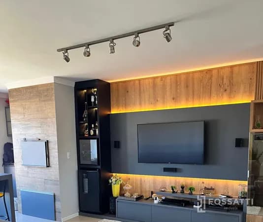 Apartamento Semi Mobiliado