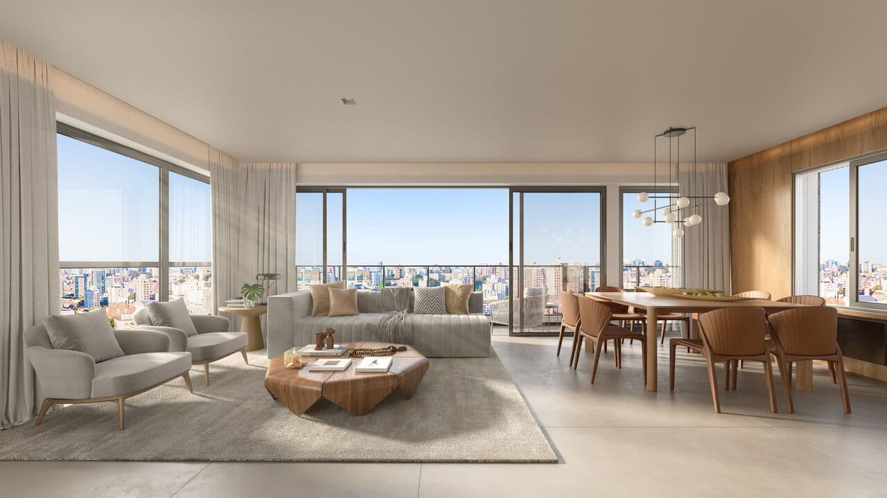 Apartamento 3 suítes em frente ao Clube Leopoldina Juvenil!!!