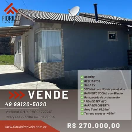 VENDA - Casa de Alvenaria
