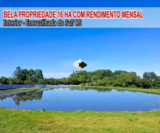 Vende-se Área Rural de 16 Hectares em Encruzilhada do Sul