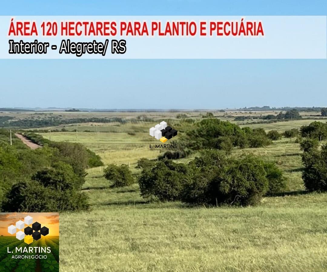 Vende-se Fazenda Área Rural OPORTUNIDADE ÚNICA: 120 HECTARES EM ALEGRETE /RS!