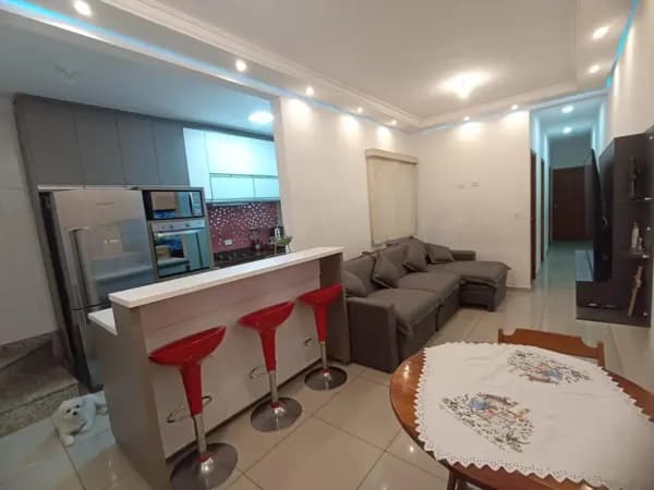 Cobertura com 3 dormitórios à venda, 150 m² por R$ 610.000 - Vila Eldízia - Santo André/SP