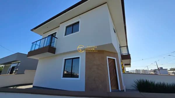 Casa Sobrado Geminado 78,71 m² 2 suítes - Bela Vista - Palhoça