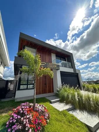 Casa 316,92m² 3 suites Reserva da Pedra - Palhoça - Piscina com prainha