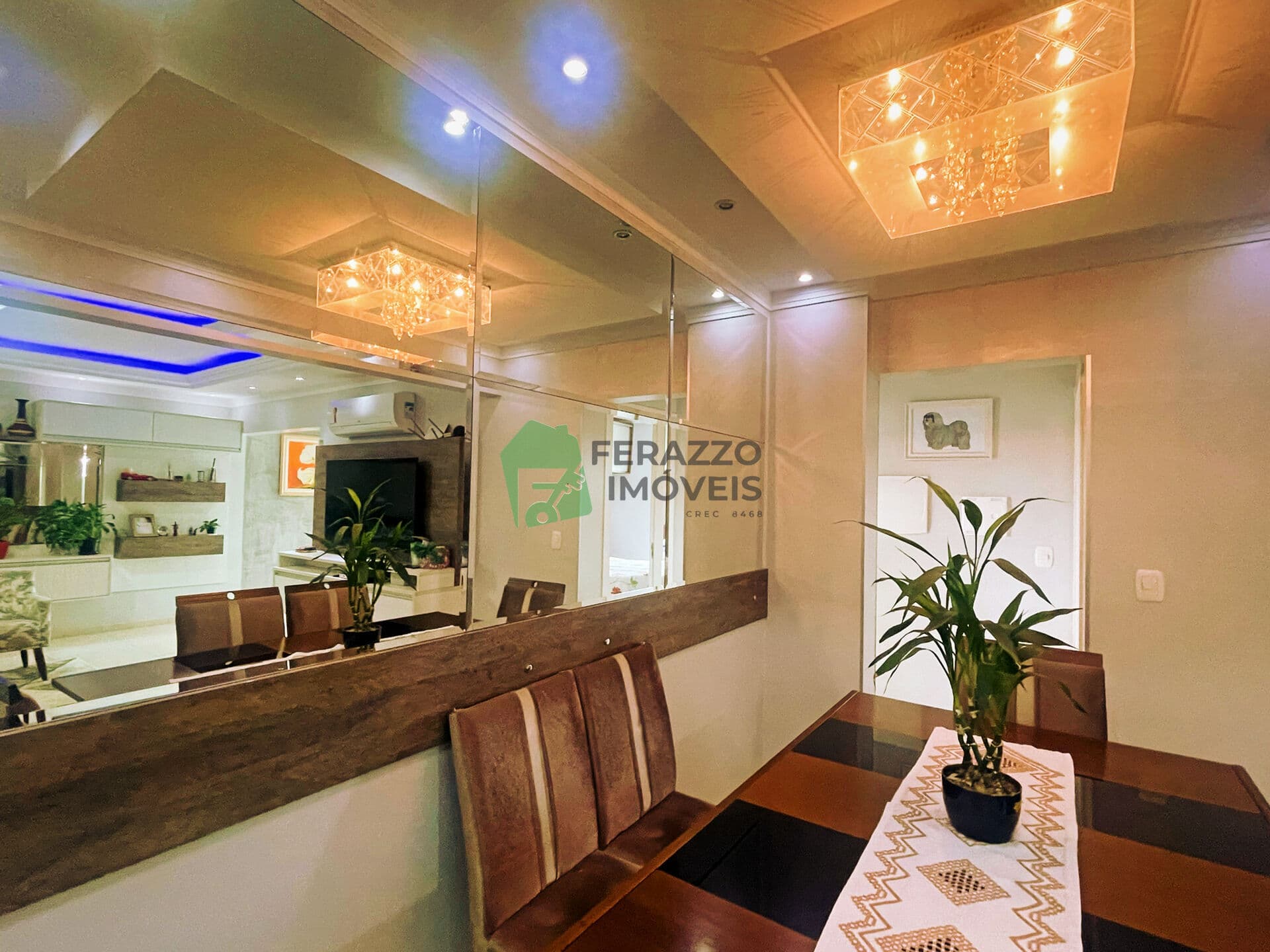 Apartamento semi mobiliado a venda no Bairro Tonial