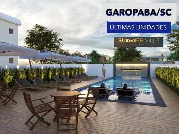 Apartamento com 2 dormitórios à venda, 67 m² - Summer Ville - Bairro Limpa - Garopaba/SC