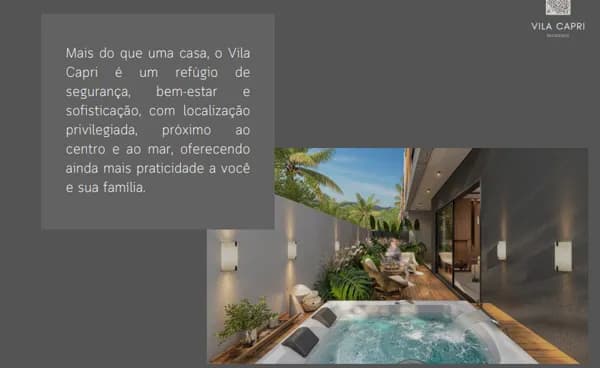 Vila Capri- Condomínio no Bairro Ferraz, Garopaba/SC