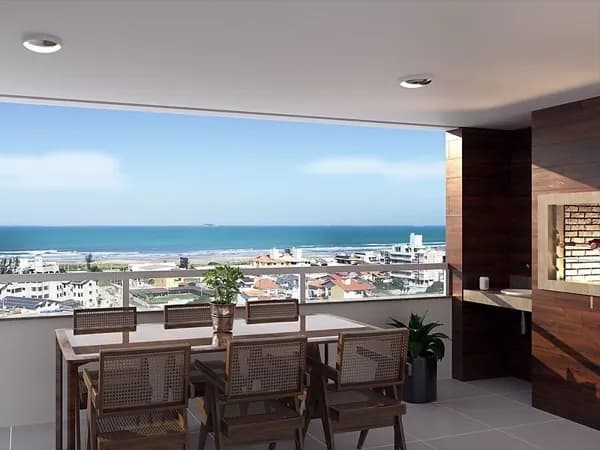Apartamento com 4 dormitórios à venda, 162 m² por R$ 2.030.000,00 - Centro - Imbituba/SC