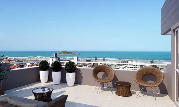 Apartamento com 2 dormitórios à venda, 90 m² por R$ 920.000,00 - Centro - Imbituba/SC