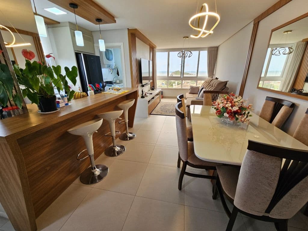 Apartamento com 3 dormitórios à venda, 129 m² por R$ 1.200.000,00 - Centro - Imbituba/SC - Edifício Sonata, pronto pra morar
