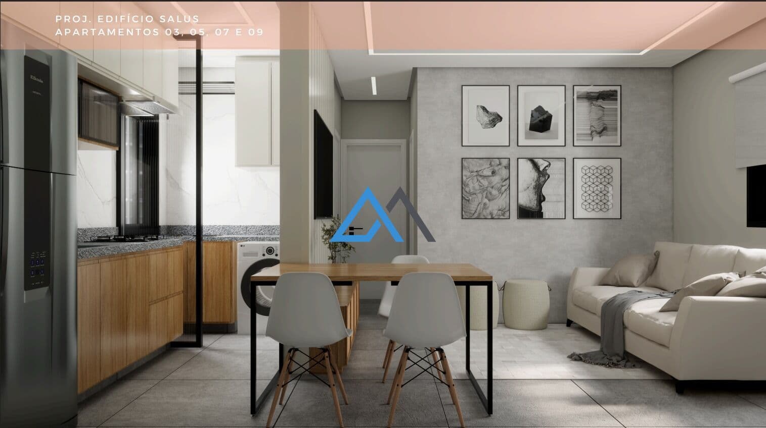 Apartamento novo com 2 dormitórios em Atibaia -SP