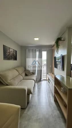 Apartamento com 2 dormitórios e lazer em Atibaia