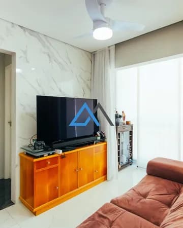 Apartamento à venda com 2 quartos, sacada envidraçada e ambientes integrados – Serpa, Caieiras/SP