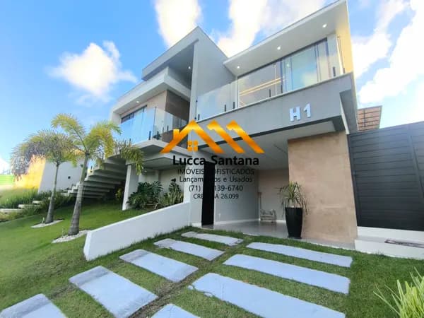 Casa Nascente em Alto Padrão - Alphaville Litoral Norte 3 - Oportunidade ÚNICA!