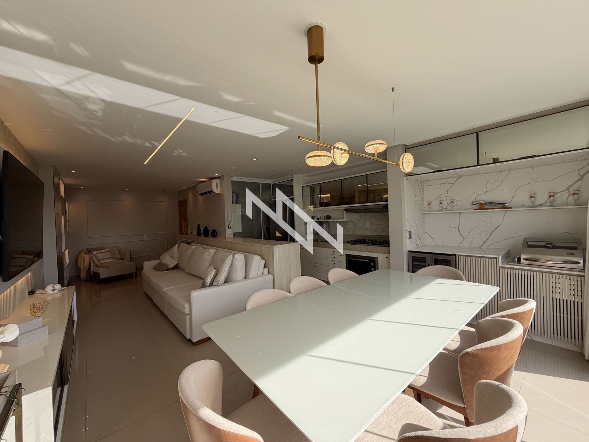 Apartamento Mobiliado 3 Quartos (2 Suítes) - Jardim Atlântico