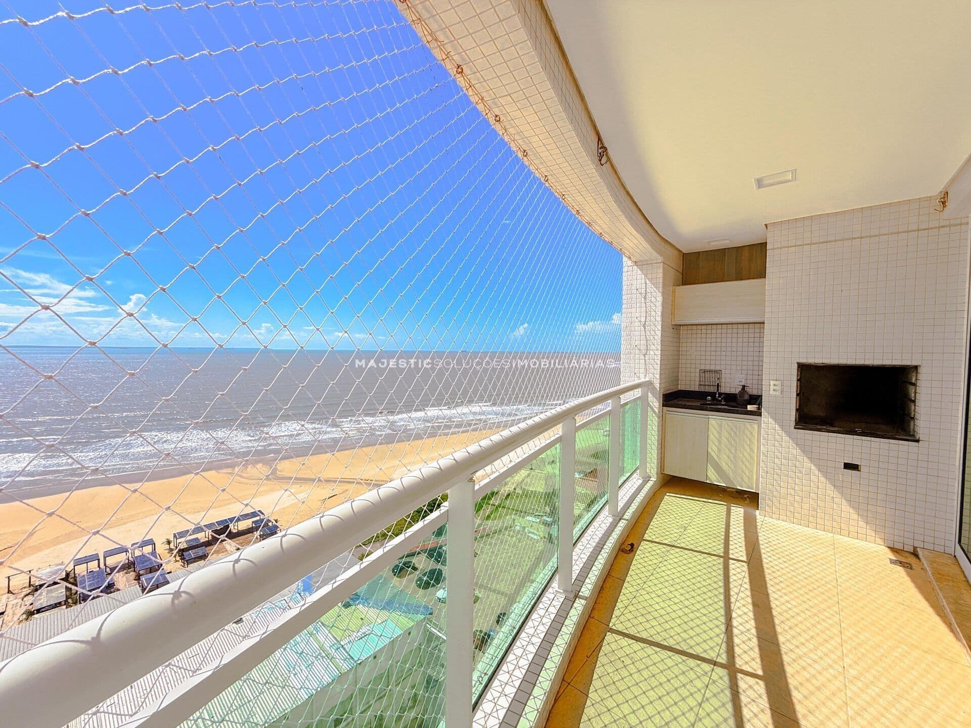 Apartamento de Alto Padrão com 03 suítes e vista eterna mar, apartamento com churrasqueira - Península Way