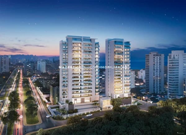 Apartamento com fino acabamento nunca habitado no calhau com 04 quartos - Condomínio Al Mare São Marcos Design