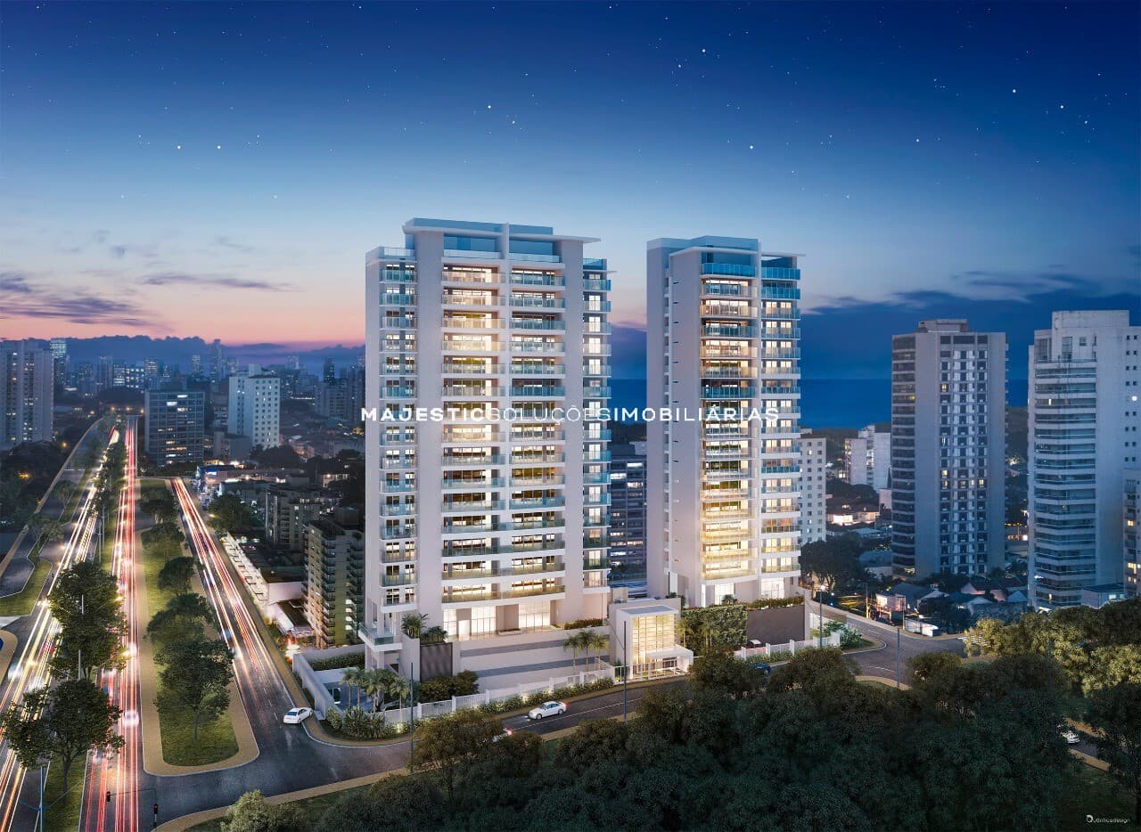 Apartamento com fino acabamento nunca habitado no calhau com 04 quartos - Condomínio Al Mare São Marcos Design