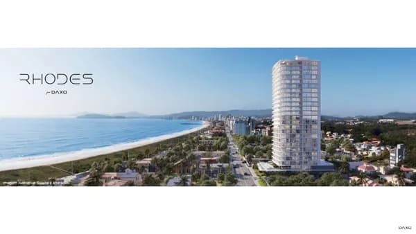 Alto Padrão a 100m do Mar no Edifício Rhodes em Balneário Piçarras