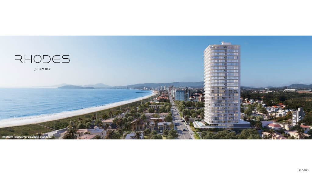 Alto Padrão a 100m do Mar no Edifício Rhodes em Balneário Piçarras