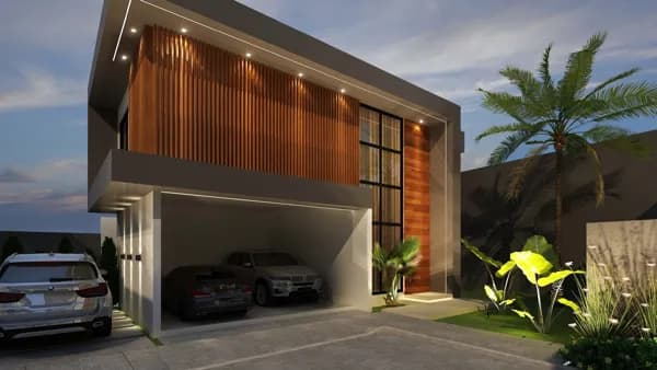 Casa de ponta com 300m² no Condomínio Jardim América
